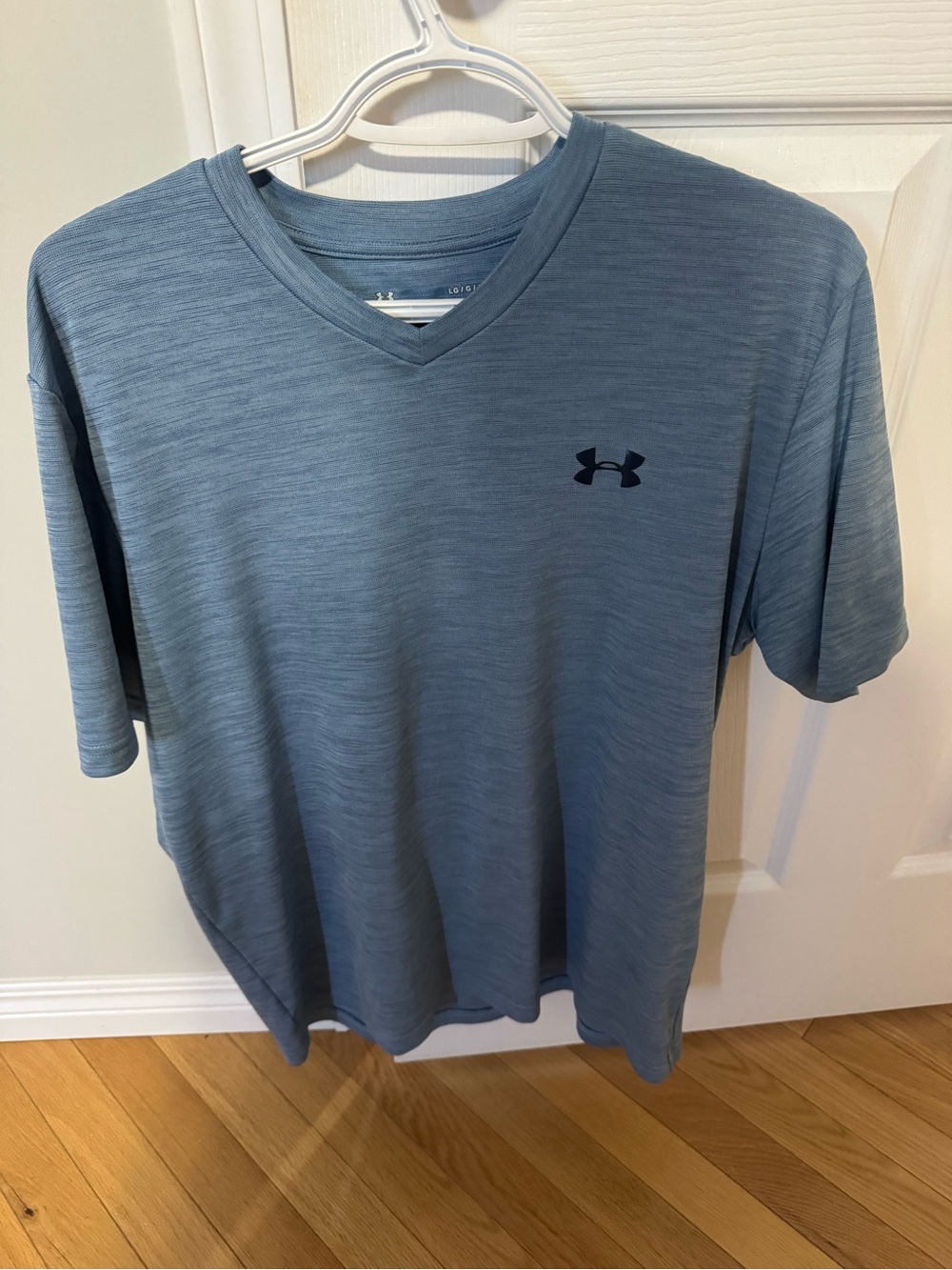 Under Armour Men's Slate Blue V-Neck Performance Tee
